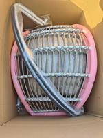 2025 nouvelle chaise de balançoire pliante portante de haute qualité, chaise de balançoire d'oeuf de salon durable tissée à la main de loisirs
