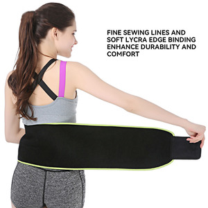 <span class=keywords><strong>Ceinture</strong></span> de sudation pour la taille en néoprène, gilet de sauna pour la perte de poids, ajustable pour hommes et femmes, idéal pour la gym et le sport - Product Image 5