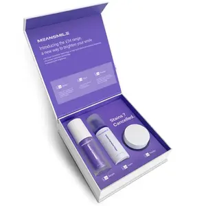 V34 Colour Corrector Kit Customization 30ml V34 Purple Toothpaste OEM Factory V34 Colour Corrector Serum