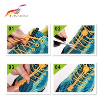 Lacets élastiques Lock Lace Taille unique sans lacet Chaussures pour enfants