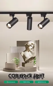 Chất lượng cao thương mại dẫn theo dõi ánh sáng lịch thi đấu cao lumen Ra80 COB ánh sáng tại chỗ 20W nhôm theo dõi ánh sáng - Product Image 4