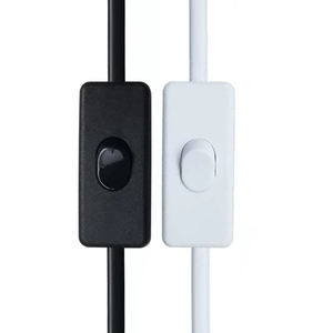 ทองแดงโคมไฟตั้งโต๊ะสวิตช์คู่สายไฟพีวีซี303ไฟฟ้าสองสายหางปอกเปลือกสายไฟ - Product Image 1