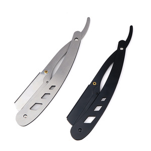 Foldable Professional Shaver Men's Shaving and Facial Shaping Tools Household <b>Barber</b> Shop Shaving razor Stainless Steel razor - Product Image 1