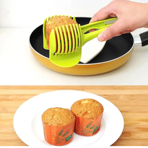 2025 nuevo diseño multifuncional acero herramientas de cocina de mano rebanador de frutas y verduras para naranja tomate huevo divisor Manual PP - Product Image 4