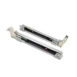 Rieles para cajones de cierre suave con sistema push-to-open de fabricante directo, rieles para cajones de montaje inferior de acero inoxidable de alta calidad - Product Image 2