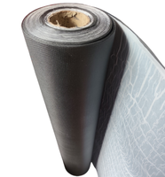 Membrana Autoadhesiva Insonorizante e Impermeable para Aislamiento, Membrana Desacopladora para Calefacción por Suelo Radiante, para Azulejos de Apartamentos