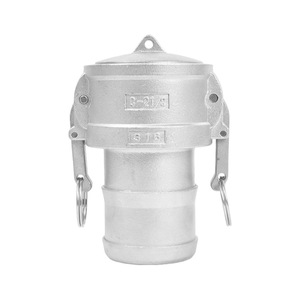 Raccord rapide en acier inoxydable Tenma C-21/4 1 pouce 1/4 pouce, type clip-on, pour pompe à eau, compatible avec tuyau en acier inoxydable - Product Image 1