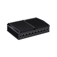 Kansung 10th Generation Fanless Liunx Mini PC Core I7 10710U Enrutamiento suave Micro Firewall Bareback System PC