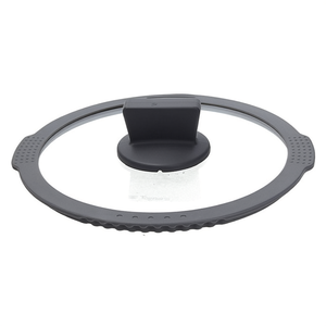 Tapa de olla de vidrio (32cm) AMBIZIOSA Transparente y gris WL558T9GRTG - Product Image 2