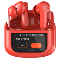 Nouveaux Écouteurs TWS 076D Pro Air Buds ANC ENC Annulation de Bruit Écran Tactile Casque de Jeu Écouteurs Intra-Auriculaires
