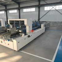 ORAY - Máquina Económica Automática para Pegar Cajas de Cartón Corrugado, Controlada por PLC, Plegadora y Encoladora, Alta Productividad, Alto Nivel de Seguridad