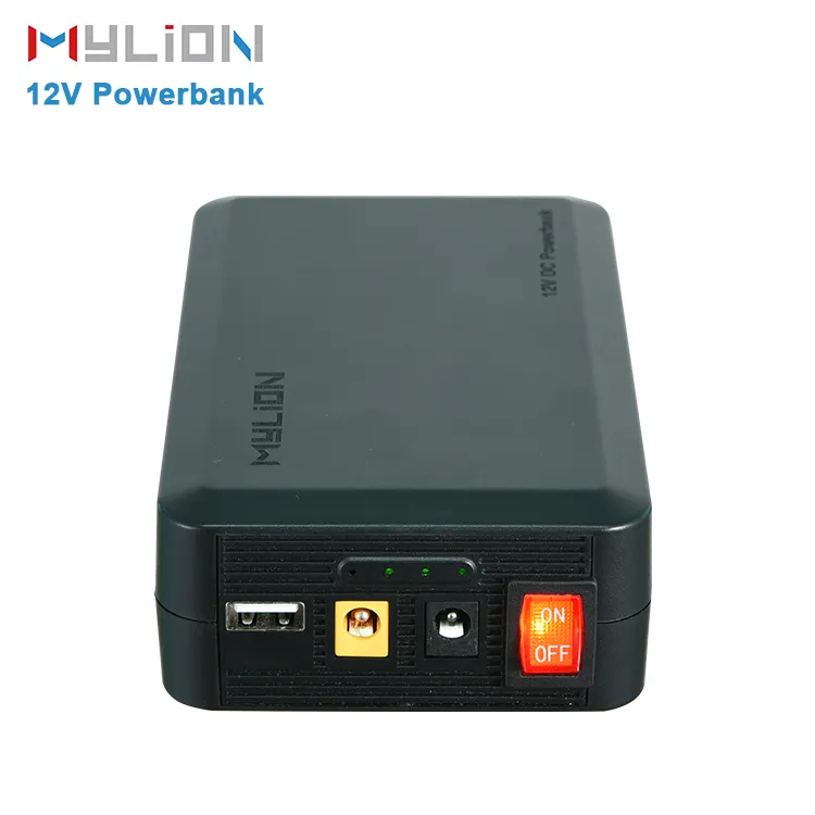 mylion certified mp922 2a 20ah 73.26wh 12v rechargable pack small liion battery for fairy lights