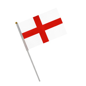 Tùy chỉnh cầm tay <span class=keywords><strong>mini</strong></span> vẫy cờ của riêng bạn thiết kế logo nhà máy làm cho khuyến mại cờ và biểu ngữ với nhựa gậy gỗ - Product Image 4