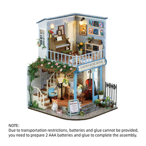 Miniaturas Cuteroom para Manualidades BC-001 Encuentro con el <span class=keywords><strong>Tiempo</strong></span> BC-003 <span class=keywords><strong>Sinfonía</strong></span> de Felicidad Jardín de Estilo Retro - Product Image 4