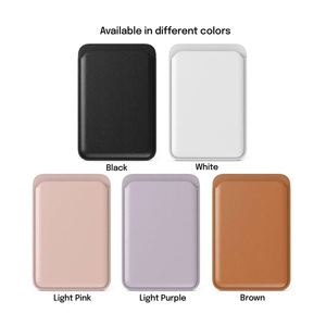 Portefeuille/Étui pour cartes en cuir PU à motif imprimé personnalisé, sans fermeture, pour iPhone séries 17/16/15/14/13/12 - Product Image 2