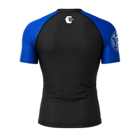Rashguard BJJ personnalisé pour homme, manches courtes, compression, sans Gi, haut de grappling, fabricant OEM