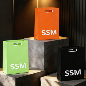 Bolsas de Regalo Naranjas con Logotipo para Pequeñas Empresas, Bolsas de Regalo para Maquillaje para Boutiques, Recuerdos para Fiestas de Boda - Product Image 1
