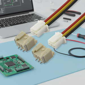 สายไฟแบน <span class=keywords><strong>JST</strong></span> 2.0 มม. <span class=keywords><strong>PAP</strong></span> 3 พิน 24AWG ตัวผู้ ทองแดง ABS 12V 1.5A IP20 สำหรับไฟ LED Strip และไฟแผง - Product Image 3