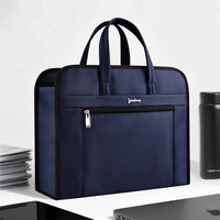 Porte-documents d'affaires personnalisé, sac à main rigide pour documents, unisexe, Oxford, imperméable, sac à main de bureau, grande capacité, réunion