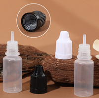 Flacon compte-gouttes vide en plastique PP de 10 ml avec bouchon à pression et à torsion pour pigments liquides et médicaments liquides – Vente en gros