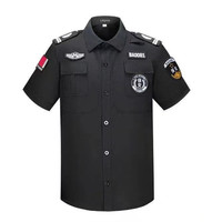 Chemise d'uniforme de sécurité avec Logo personnalisé