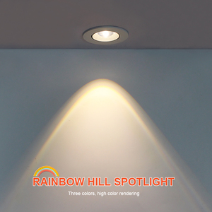 Hiện đại thay đổi độ sáng vòng hình dạng xuống ánh sáng tại chỗ lõm nhôm Trần Spotlight 7W <span class=keywords><strong>COB</strong></span> Led Downlight - Product Image 4