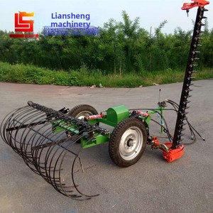 Cortacésped recíproco, máquina integrada de corte y <span class=keywords><strong>abrazo</strong></span>, uso a juego de tractor de cuatro ruedas - Product Image 1