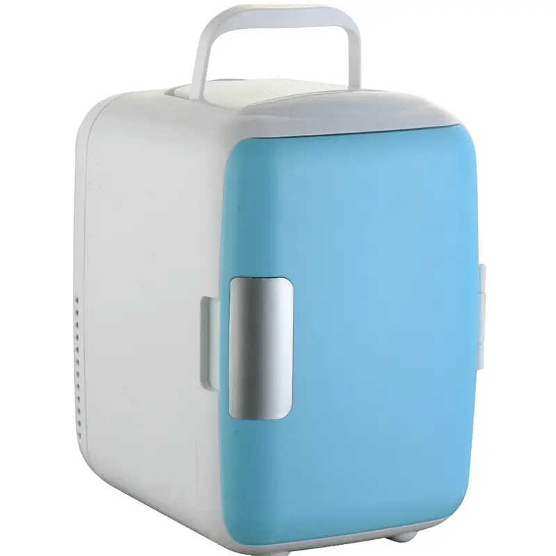 Hiqh kalite 4L 48W Mini taşınabilir kozmetik buzdolabı güzellik cilt bakımı küçük buzdolabı Mini soğutucu ve isıtıcı