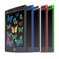 Tablette d'écriture électronique LCD effaçable de 8,5 pouces, tableau de dessin pour enfants, bloc-notes à gribouiller avec stylet intégré, matériau ABS, personnalisable
