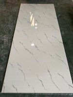 Panneau mural en PVC moderne sans joint, imperméable, flexible, design marbre, pour la décoration murale intérieure des hôpitaux ou des salons