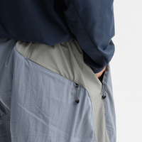 Outdoor Schnelltrocknende Faltenhose mit Mittlerer Taille Fallschirmjäger-Stil Wasserdicht & Winddicht mit Kordelzug Unisex