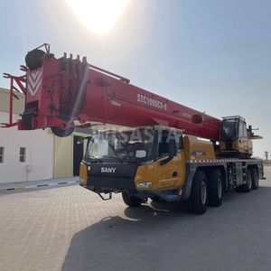 <span class=keywords><strong>Grue</strong></span> mobile montée <span class=keywords><strong>sur</strong></span> camion SANY, marque chinoise STC1000C5-8, 100 tonnes, flèche télescopique, moteur WEICHAI - Product Image 3