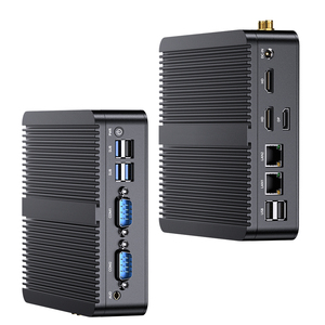 Fanless Pc N100産業用ミニPCデュアルLANポート8g Ddr4インテルCeleron <span class=keywords><strong>CPU</strong></span>サポート4K 3ディスプレイミニPCビジネスホームオフィス用 - Product Image 6