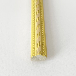 Trang Trí Nội Thất Trần Và Tường <span class=keywords><strong>Baroque</strong></span> Pop Thiết Kế 14 Mm Rộng Vàng Đen Trắng Nhựa PS Vương Miện Đúc Cornice - Product Image 5