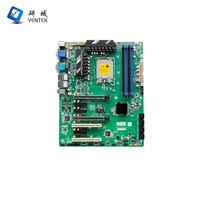 Carte mère Intel W680 LGA1700 12e 13e 14e génération 4 DDR5 DIMM ECC 8 SATA 3.0 VGA 2 HD 4K Display PCIe 2 RJ45 LAN 6 RS232 485 COM ATX