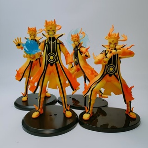 Para Nar-utoed para Uzumaki Juego de figuras de acción 57th Generation Nine-Tails Six Paths Sage PVC Modelo de juguete de pie al por mayor - Product Image 1