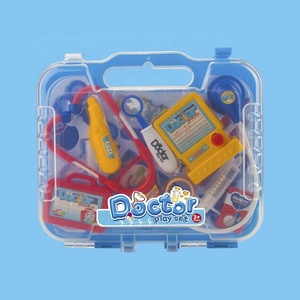 Kit Medico <span class=keywords><strong>Giocattolo</strong></span> in Plastica Blu, <span class=keywords><strong>Set</strong></span> Medico Portatile per Bambini, Gioco Educativo di Imitazione, Gioco di Ruolo, <span class=keywords><strong>Giocattolo</strong></span> Armadietto dei Medicinali - Product Image 3