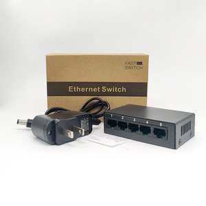 Commutateur Ethernet d'usine 10/100 Mbps QoS, boîtier en fer, 5 ports RJ45, commutateurs réseau d'entreprise rapides 1 Gbps, commutateur Ethernet Gigabit - Product Image 4