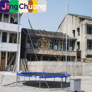 <span class=keywords><strong>Trampoline</strong></span> individuel pour enfants, <span class=keywords><strong>trampoline</strong></span> carré d'extérieur, lit de saut pliable à main, lit de saut à élastiques pour extérieur - Product Image 2