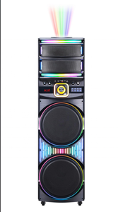 Nouveau Système Sonore Subwoofer DJ Double 12 Pouces d'Extérieur pour Fête avec Éclairage LED RGB pour Home Cinéma - Product Image 2