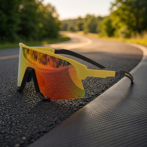 Sports Cycling <b>Sunglasses</b> with UV Protection and Semi-Rimless Frame - Product Image 3