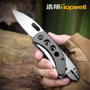 Multi Functional Folding Knife Stainless Steel 5.5 In Outdoor <b>Camping</b> EDC Tool - Product Image 4