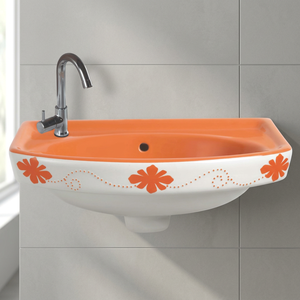 Cheap Price <b>Small</b> Size Salon Hair Washbasin Back Wall Wall-Mounted Modern Design Eco-Friendly Ceramic Full Hospital Villa - Product Image 6
