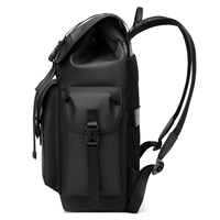 Mochila para Portátil de PU Impermeable para Exteriores, Diseño Nuevo, Ligera, de Alta Calidad, con Logotipo Personalizado