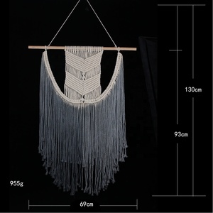 Artesanía, nuevo diseño, macramé, Boho, para colgar en la pared, arte de decoración del hogar - Product Image 2