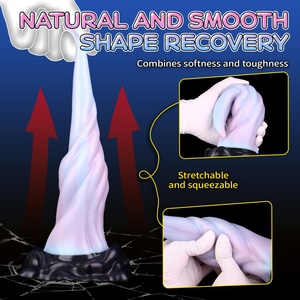 DL-B2027 Tapón Anal de Silicona Platino con Diseño de Unicornio de Fantasía para Hombre y Mujer, Estimulador de Punto G, 2 Colores, Juguete Sexual para Adultos, Ideal para Principiantes - Product Image 2