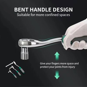 Convenient Boxed Socket And Ratchet <strong>Set</strong> 53Pcs Car Engine Repair Screwdriver Socket <strong>Combination</strong> Tool 72 Tooth Ratchet <strong>Wrench</strong> <strong>Set</strong> - Product Image 4