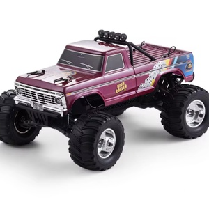 1/10 F100 FMS Véhicule RC tout-terrain télécommandé, modèle de voiture de simulation de pick-up d'escalade 2.4G, jouet cadeau - Product Image 1