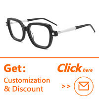 8812 Customziation Logo unisexe extérieur usine nouvelle mode à la mode lunettes de soleil cadre femmes hommes acétate optique lunettes lunettes