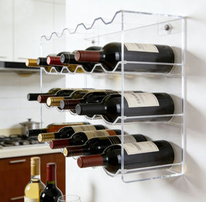 Exhibidor de Pared Acrílico Moderno Personalizado para Restaurantes, Hoteles, Bodegas, Grandes Almacenes y Centros Comerciales - Product Image 5